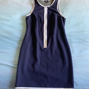 W by Worth Zip Front Mini Dress